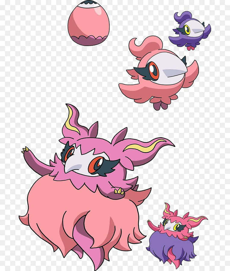 Spritzee And Aromatisse With Shiny Variants Wallpaper