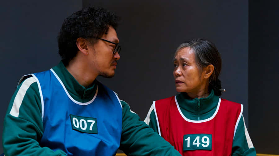 Squid Game Season 2 Characters Wallpaper