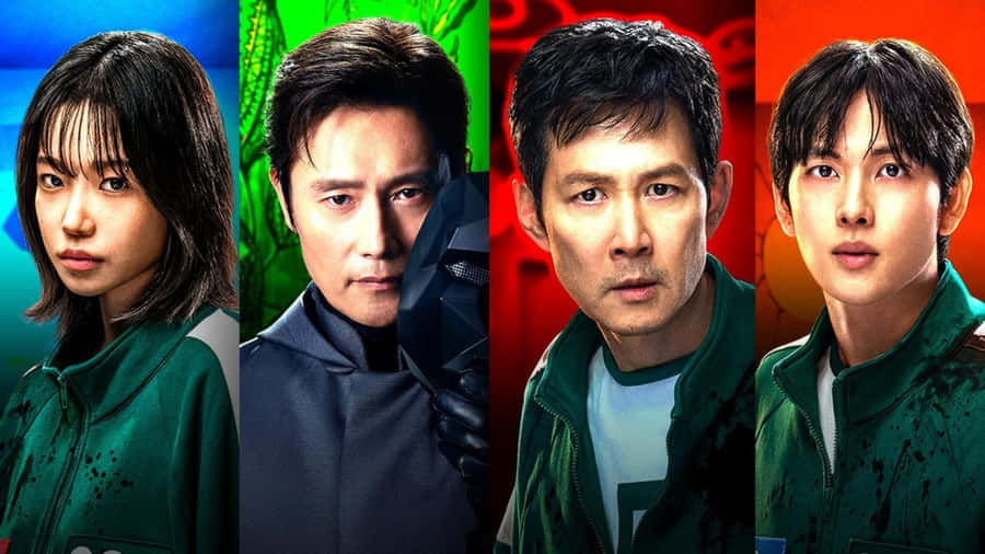 Squid Game Season 3 Cast Wallpaper