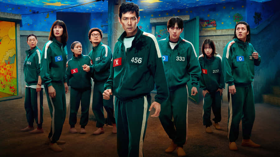 Squid Game Season Two Cast Wallpaper