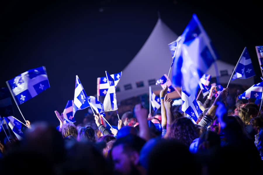 St Jean Baptiste Celebration Crowd Wallpaper