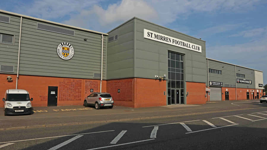 St Mirren Football Club Stadium Exterior Wallpaper