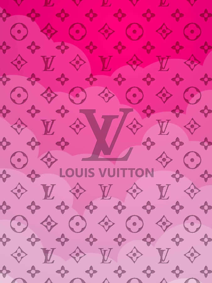 Standing Out From The Crowd With Louis Vuitton Pink Wallpaper