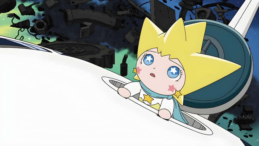 Star Character From Anpanman Wallpaper