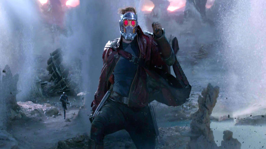 Star-lord In Guardians Of The Galaxy Wallpaper