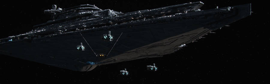 Star Wars Dual Screen Finalizer Wallpaper