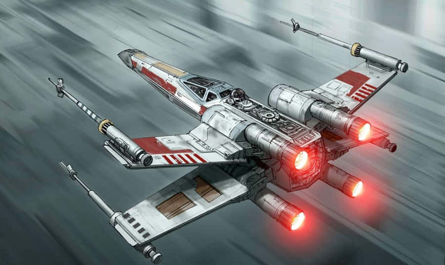 Star Wars X-wing Fighter Wallpaper