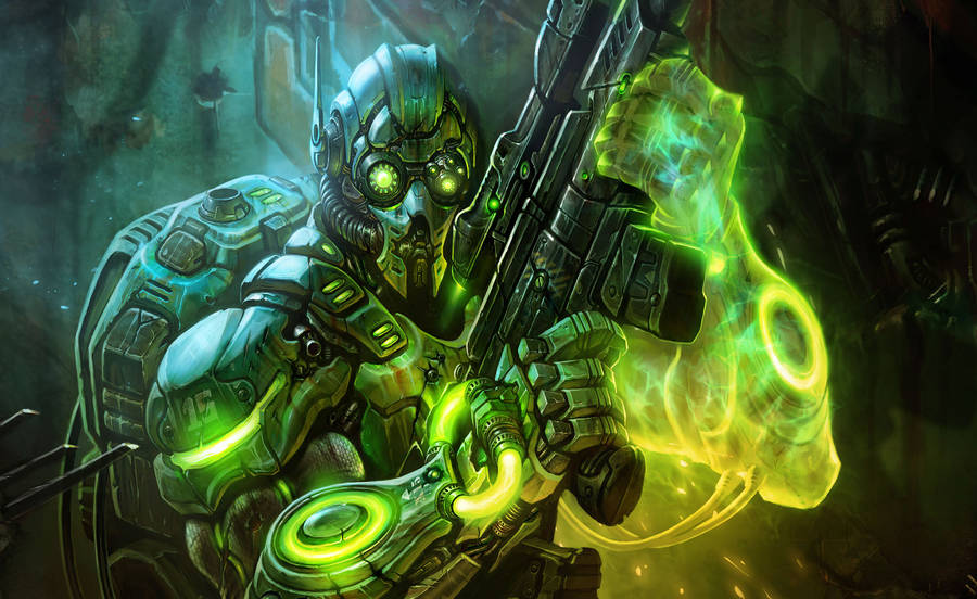 Starcraft 2 Terran Ghost Wallpaper