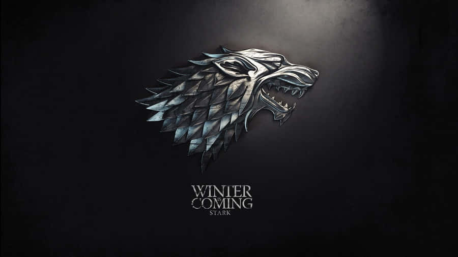 Stark Sigil Winter Is Coming Wallpaper