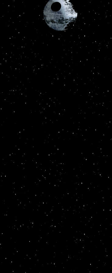 Starlit Spacewith Satellite Wallpaper