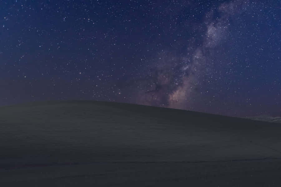 Starry_ Night_ Over_ Green_ Hillside.jpg Wallpaper