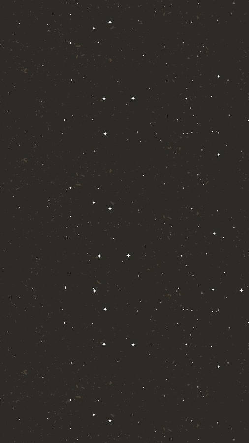 Starry Night Sky Minimal Dark Iphone Wallpaper