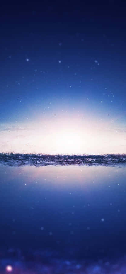 Starry Night Sky Reflection Wallpaper