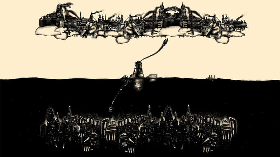 Start The Journey Down The Rabbit Hole To Rapture. Wallpaper