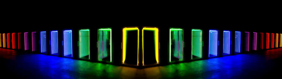 Stay Connected And Productive With Dual Monitor Setup. Wallpaper