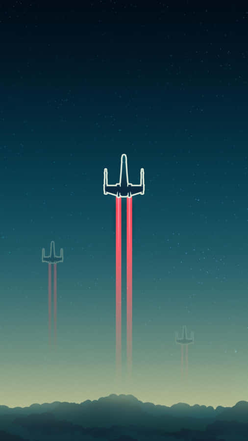 Stay Connected To The Force In Style With The Star Wars Phone Wallpaper