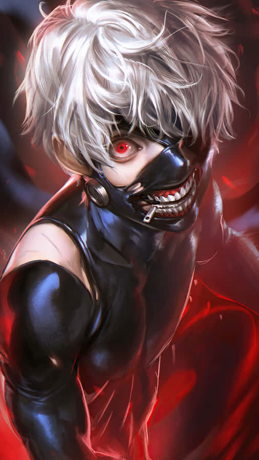 Stay Connected With The Kaneki Phone Wallpaper