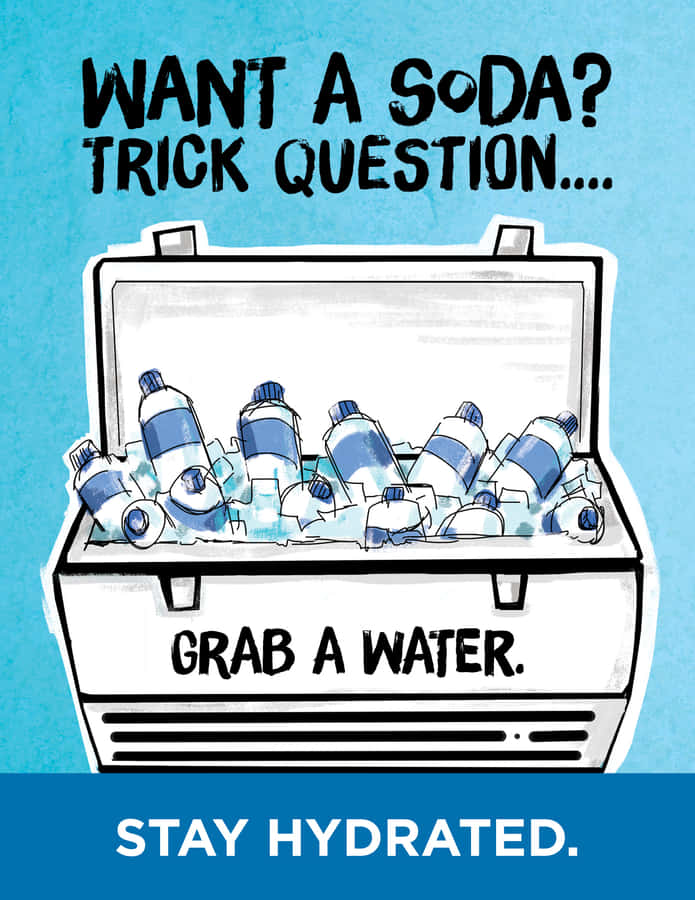 Staying Hydrated Is Essential For Overall Wellbeing Wallpaper