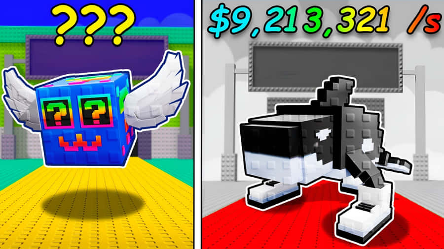 Steal A Brainrot Mystery Box Wallpaper