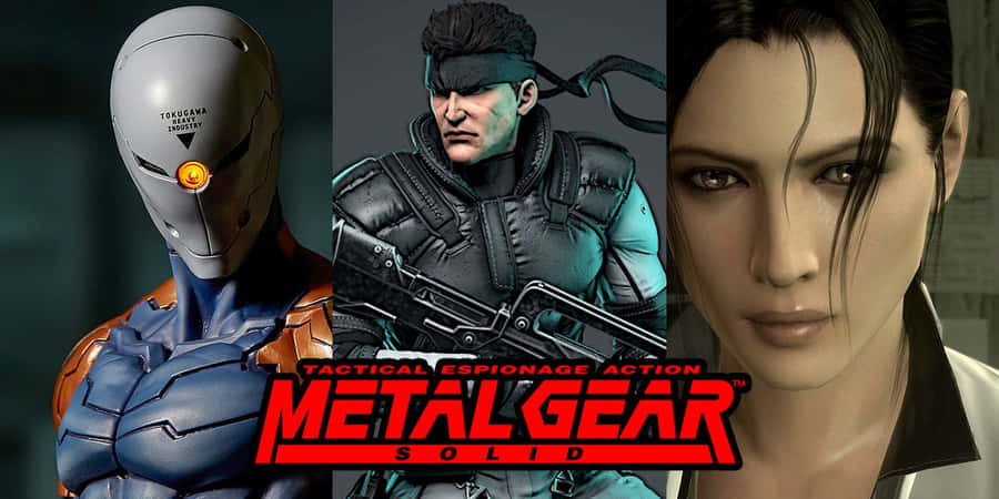 Stealth Action Redefined With Solid Snake In Metal Gear Solid Wallpaper