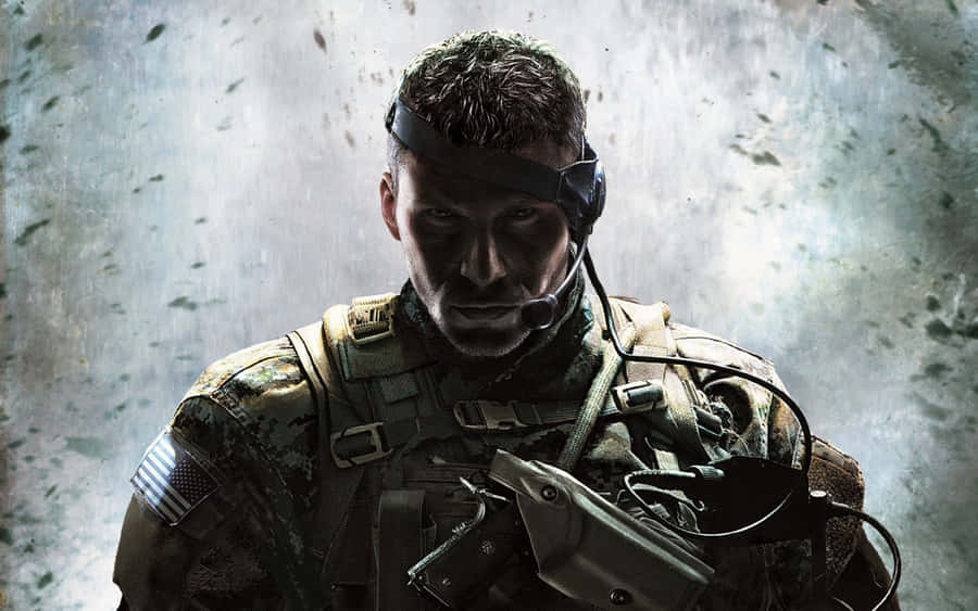 Stealthy Sergeant Tyler Wells Wallpaper