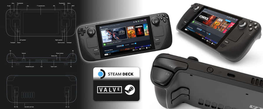 Steam Deck Designand Details Wallpaper