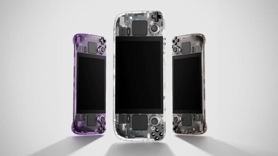 Steam Deck Transparent Variants Wallpaper