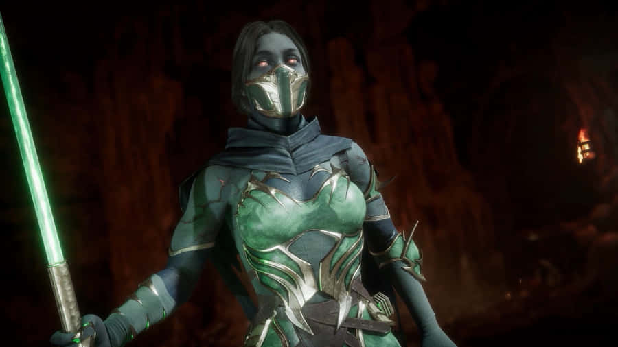Steel Skinned Mortal Kombat Jade Wallpaper