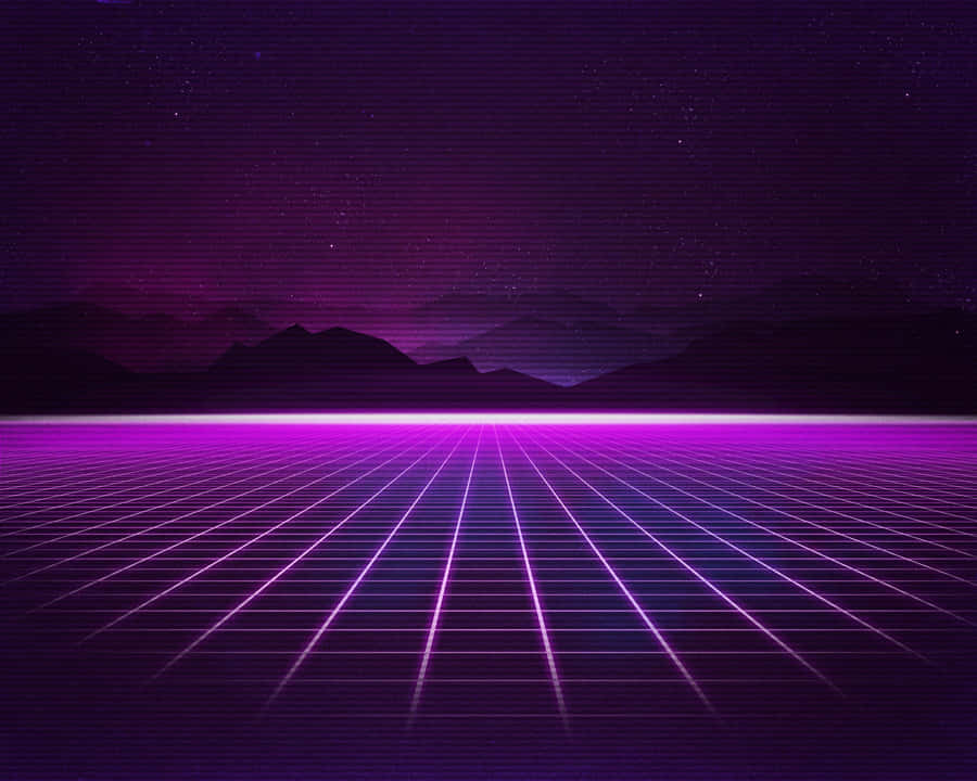 Step Back In Time With 80s Vaporwave Wallpaper