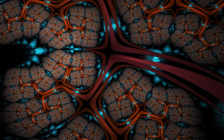 Step Into An Alternate Reality With This Awesome Dark Psychedelic Landscape Wallpaper