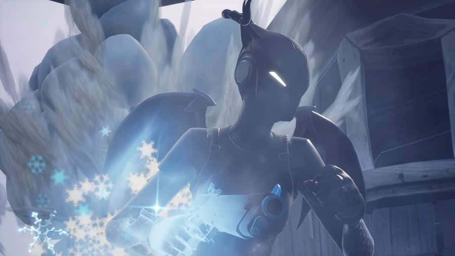 Step Into The Battle With Lynx And Fortnite Wallpaper