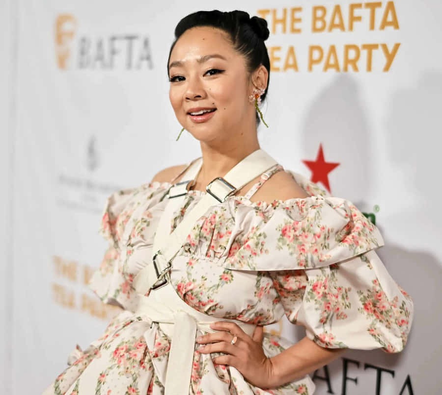 Stephanie Hsu B A F T A Tea Party Event Wallpaper