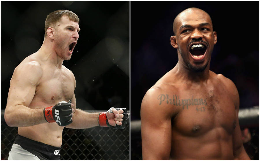 Stipe Miocic And Jon Jones Wallpaper