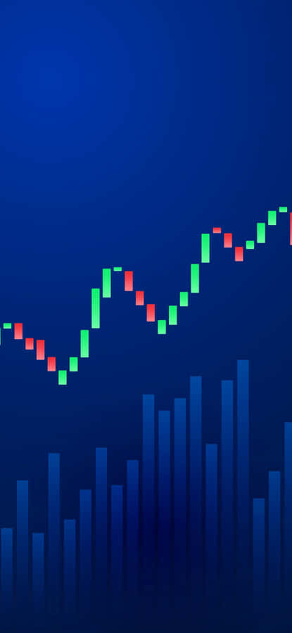 Stock Market Candlestick Chart Wallpaper