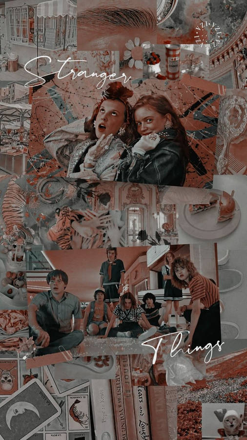 Stranger Things' Eleven: An Aesthetic Adventure Wallpaper