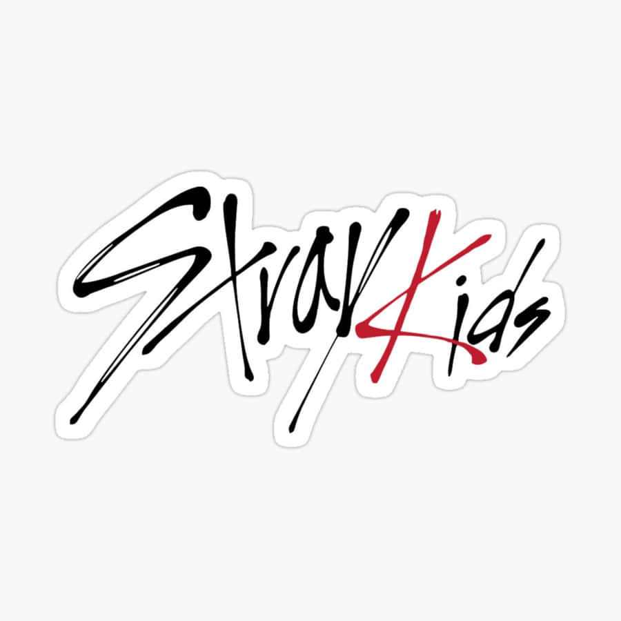 Stray Kids Logo Graphic Wallpaper