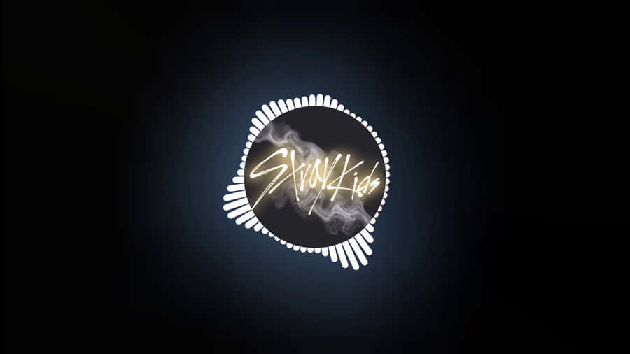 Stray Kids Logo Smoke Effect Wallpaper