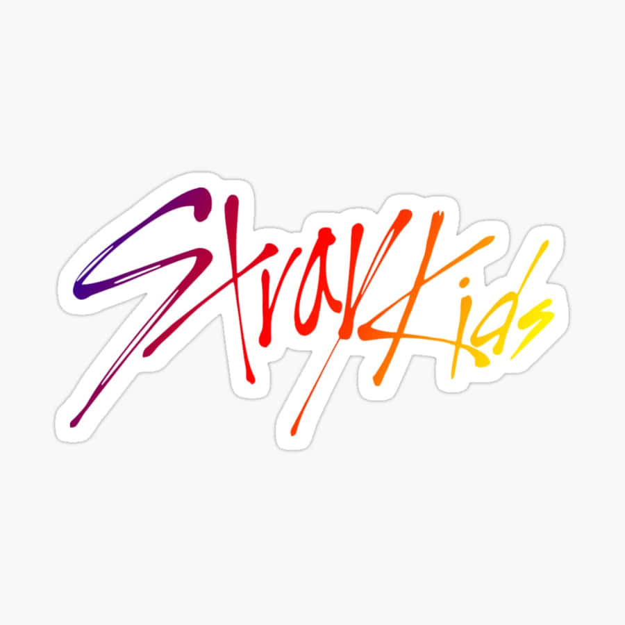 Stray Kids Logo Sticker Wallpaper