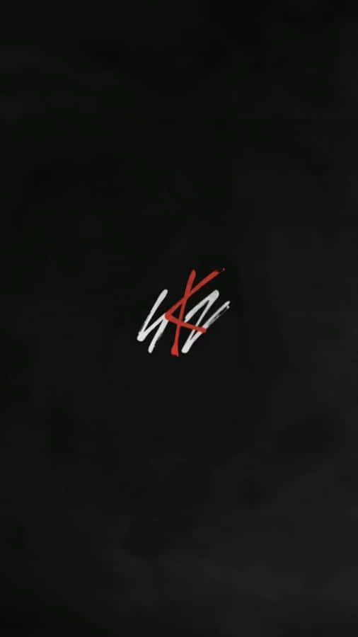 Stray Kids Logoon Black Background Wallpaper
