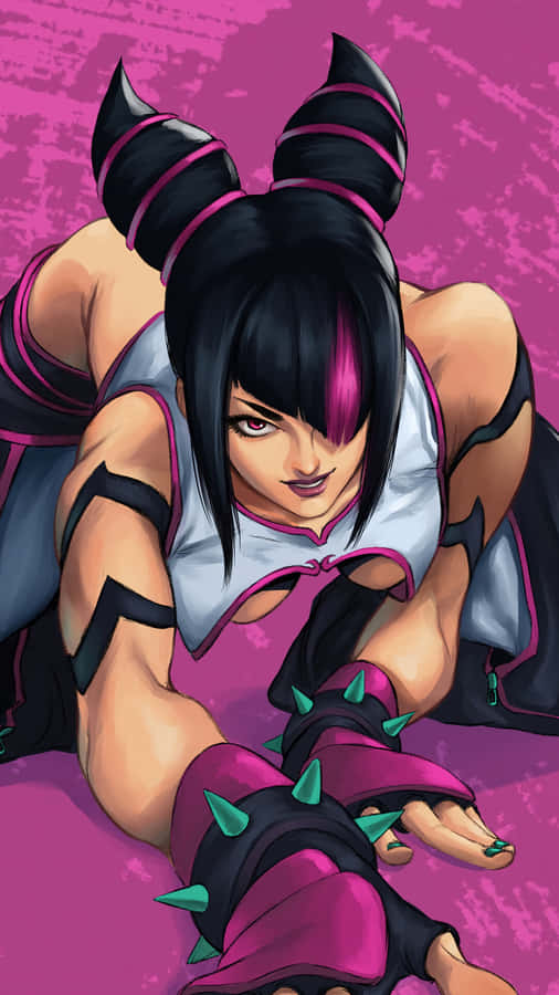 Street Fighter Juri Fierce Stance Wallpaper