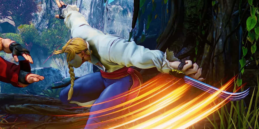 Street Fighter Vega Claw Strike Wallpaper