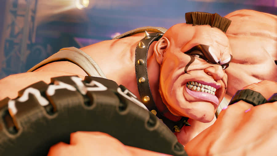 Street Fighter Zangief Close Up Wallpaper