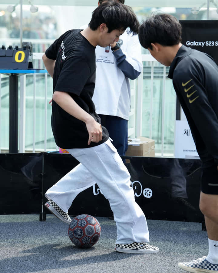 Street Soccer Playersin Action.jpg Wallpaper