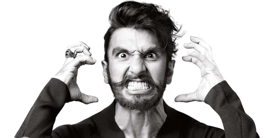 Stress Man In Rage Wallpaper