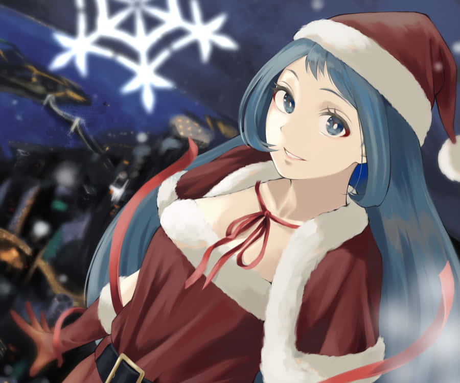 Striking Portrait Of Nejire Hado Wallpaper