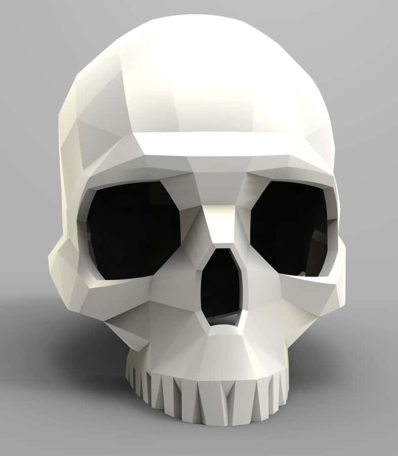 Stunning 3d Skull Artwork Wallpaper