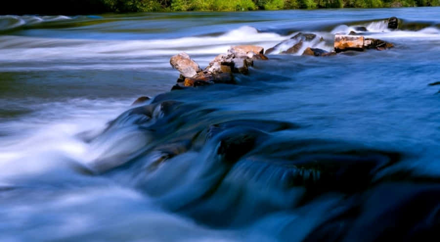 Stunning 3d Waterfall Landscape Wallpaper Wallpaper