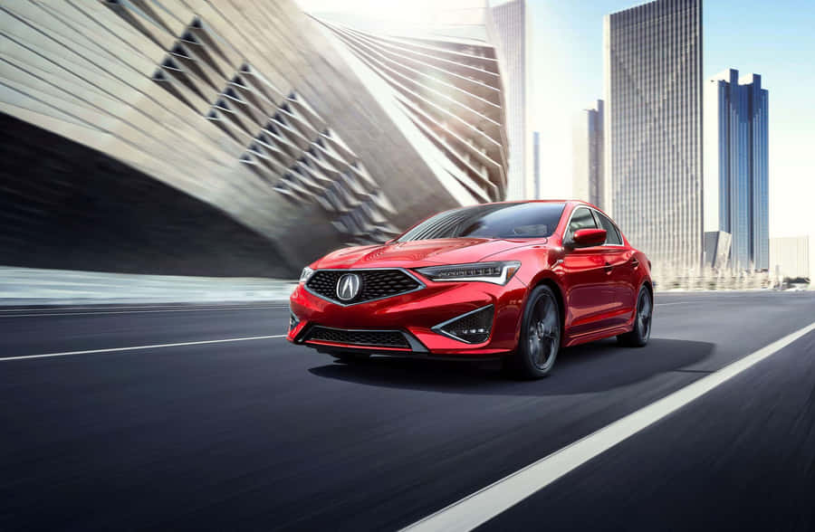 Stunning Acura Ilx Exterior View Wallpaper