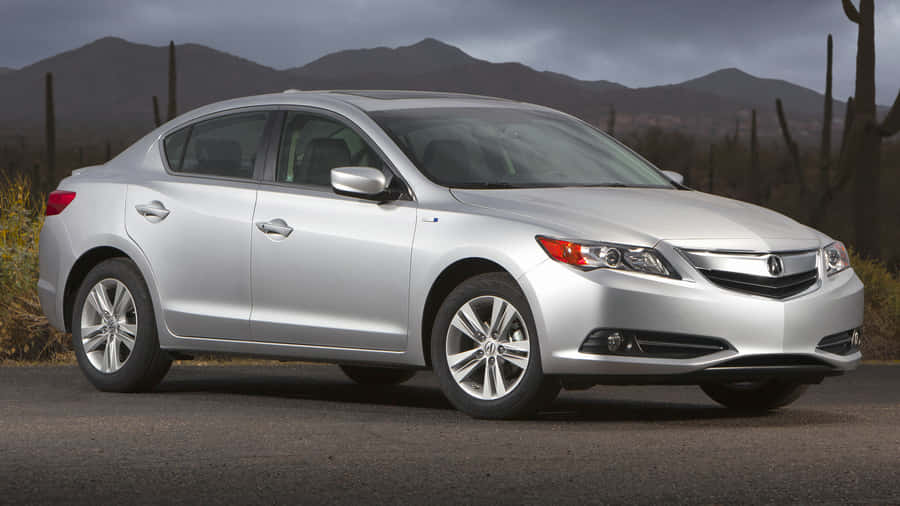 Stunning Acura Ilx On The Road Wallpaper