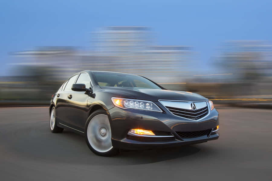 Stunning Acura Rlx Luxury Sedan On Display Wallpaper